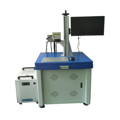 3W UV-Lasermarkierungsmaschine Ultraviolette Strahlen für Glasblätter Kunststoff