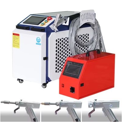 Billigste 4 in 1 Multifunktionsfaserlaser-Schweißer Handheld Laser-Schweißmaschine 1500w für Metall