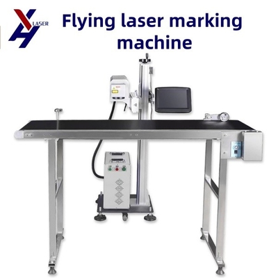 Zwei Köpfe 12,7 mm 25,4 mm UV-Tintenstrahllaserdrucker Batch-Coding-Maschine 2,5 Online-Tintenstrahldrucker