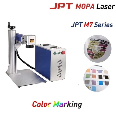 Jpt M7 Split Desk Mopa Faser Laser Farbgraver für Edelstahl Aluminiumschmuck