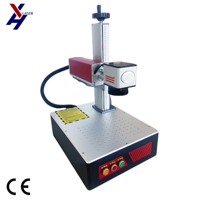 Mini-Tragbarer Faserlaser-Beschriftungsmaschine für den Schreibtisch