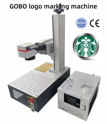 3W 5W Gobos UV Lasermarkierungsmaschine Laserdruck für farbiges PP-Kunststoffkabel