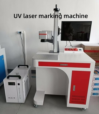 Hochpräziser 3W 5W 10W UV-Laser-Gravierer für Glas-, Kunststoff- und Logo-Druck