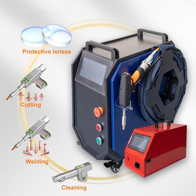 Luftgekühlter 1500W 2000W Laserschweißer Laserschweißmaschine für Edelstahl Kupfer Aluminium