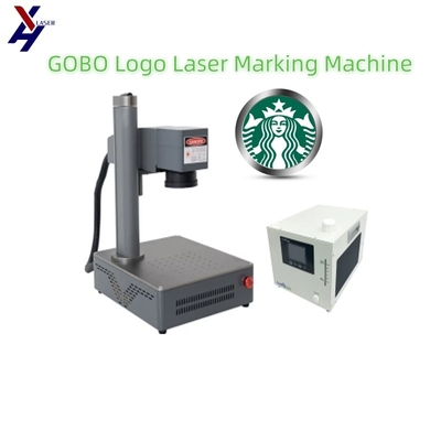 Portable Desktop 3W 5W Logo UV Laser Drucker Laser Marker für Projektionslampe Gobo Glas