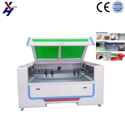 80W / 100W / 130W / 150W Doppelköpfe Laser Holz Graveur Für Präzise Gravur Dicke Von 1-5mm