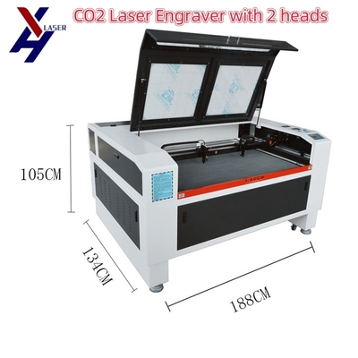 9060 1610 Einkopf-Doppelkopf-Laserschneidemaschine 130W 150W