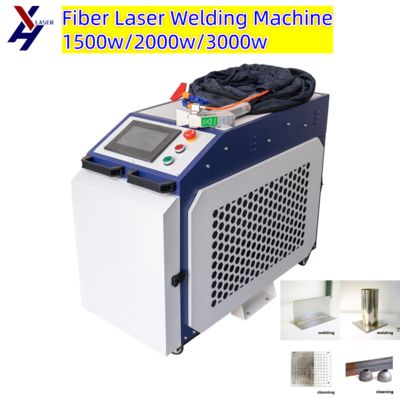 Doppeldraht 4 In 1 1500W 2000W 3000W Portable Fiber Laser Schweißmaschine für Edelstahl Aluminium Metall