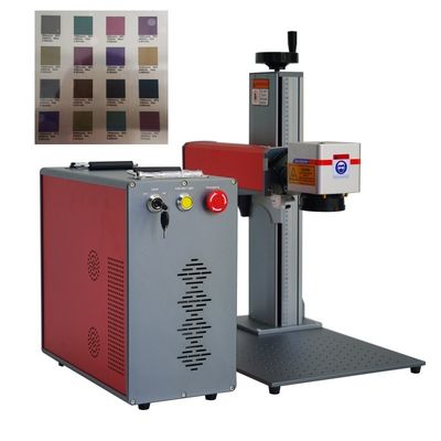 MOPA Faserlaser-Markierer für Farbstahl-Gravur